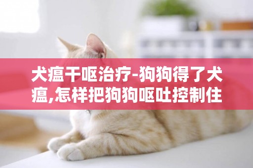 犬瘟干呕治疗-狗狗得了犬瘟,怎样把狗狗呕吐控制住