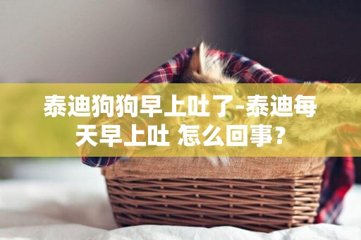 泰迪狗狗早上吐了-泰迪每天早上吐 怎么回事？