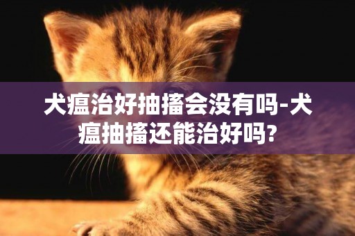 犬瘟治好抽搐会没有吗-犬瘟抽搐还能治好吗?