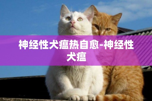 神经性犬瘟热自愈-神经性犬瘟