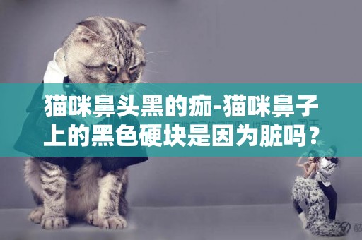 猫咪鼻头黑的痂-猫咪鼻子上的黑色硬块是因为脏吗？可是越擦越大怎么办？